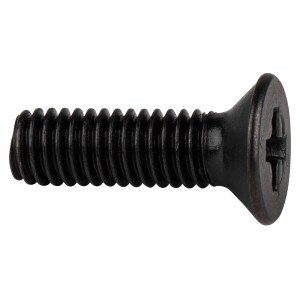 Main product image for M3 x 10mm Machine Screw Black Oxide - 100 Pcs. 081-3201